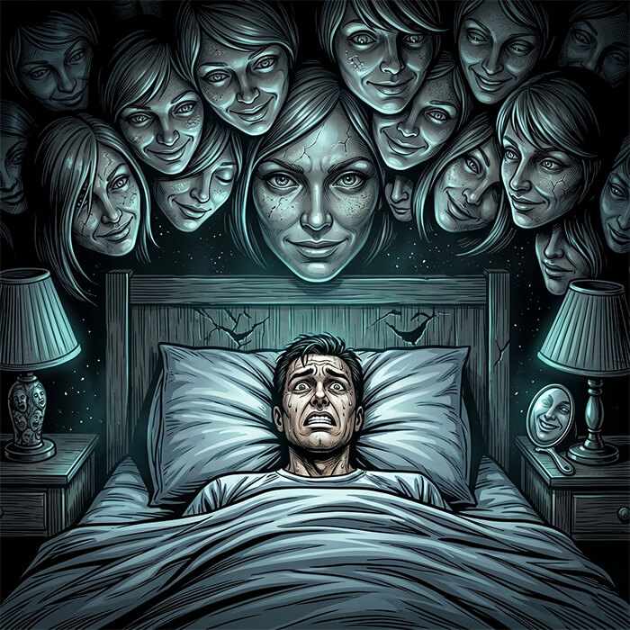 The Ones Who Lean In - Supernatural Paranormal Mystery Story Cover Art
